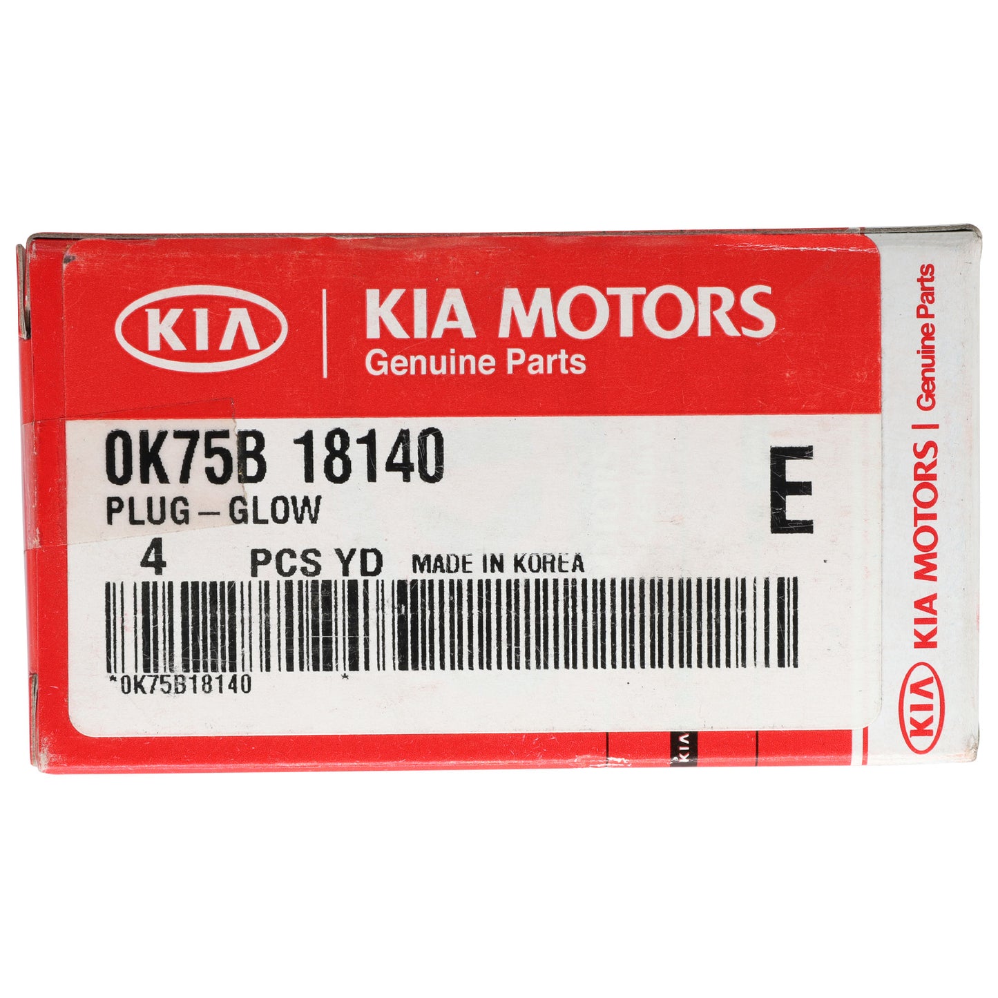 Genuine Kia Glow Plug fits Kia Pregio 2.7D - Set Of 4