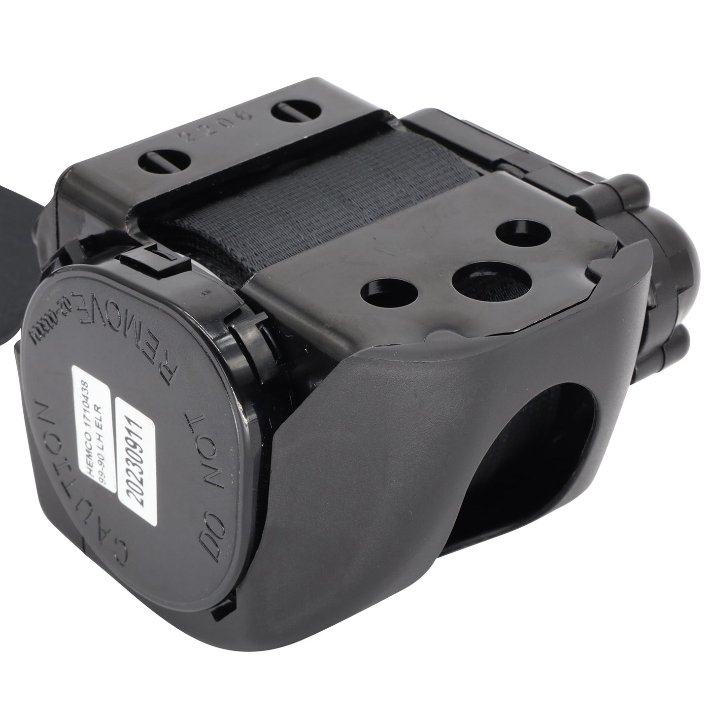 Toyota 80 Series seat belt black