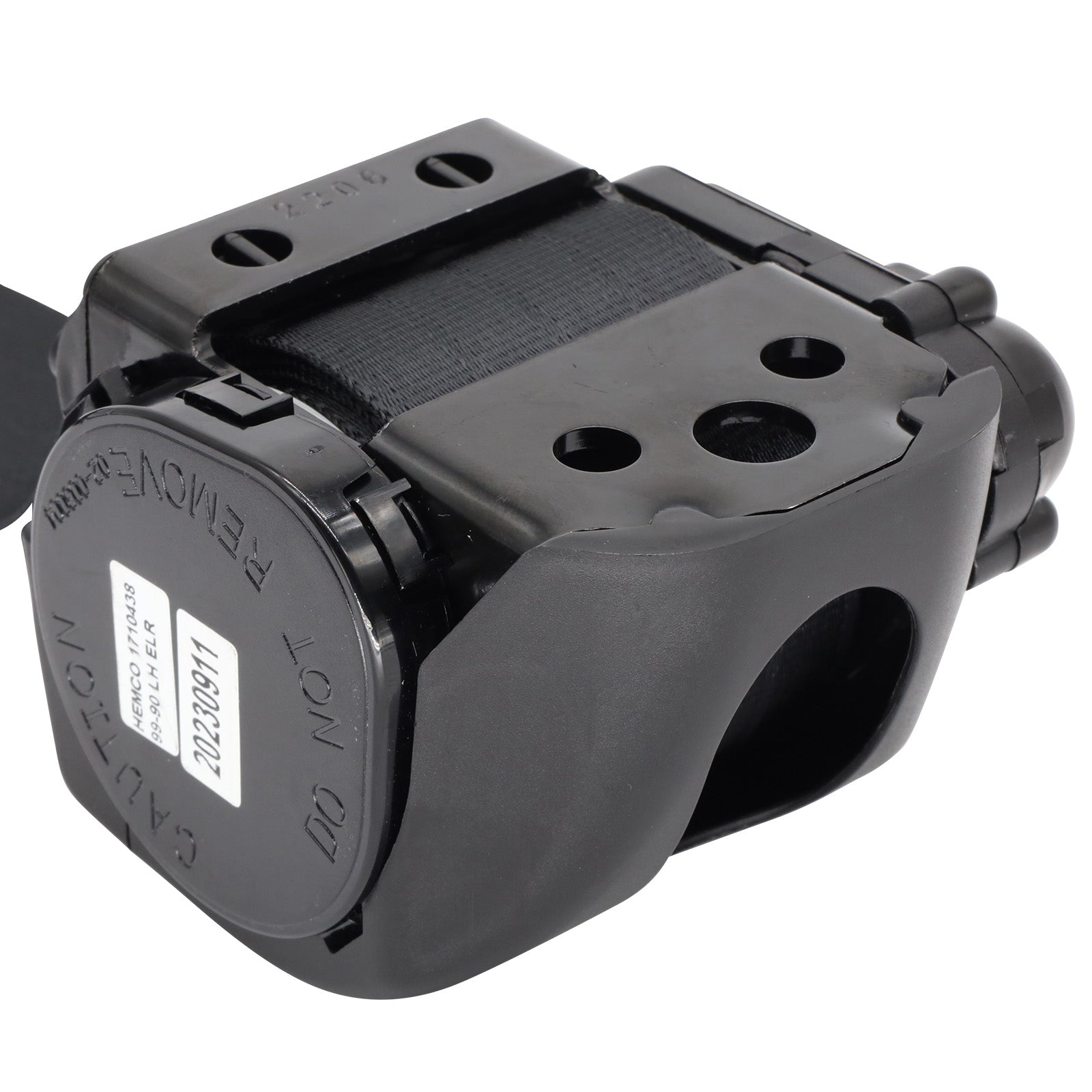 Toyota 80 Series seat belt black