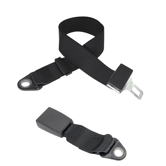 Toyota 80 Series seat belt and buckle black