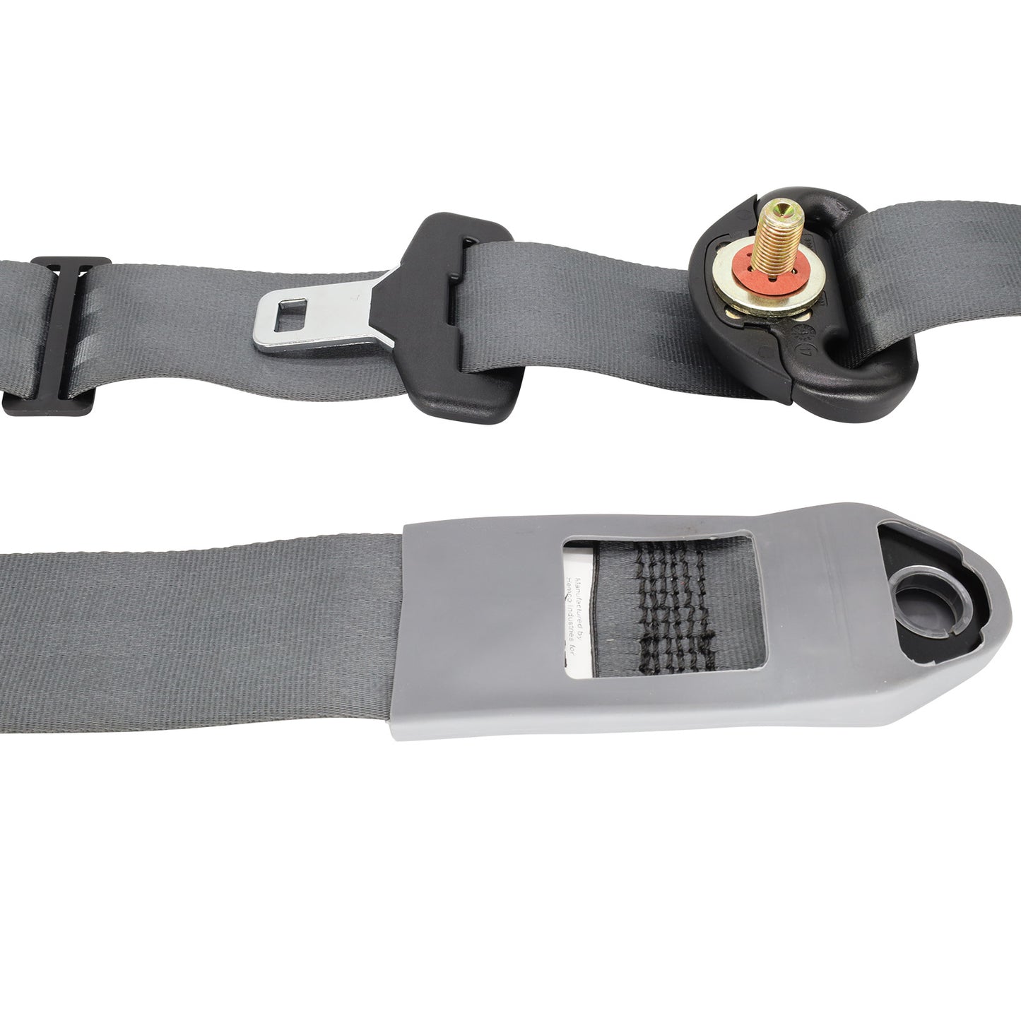 Left front seat belt in grey for Holden VT-VZ Commodore.