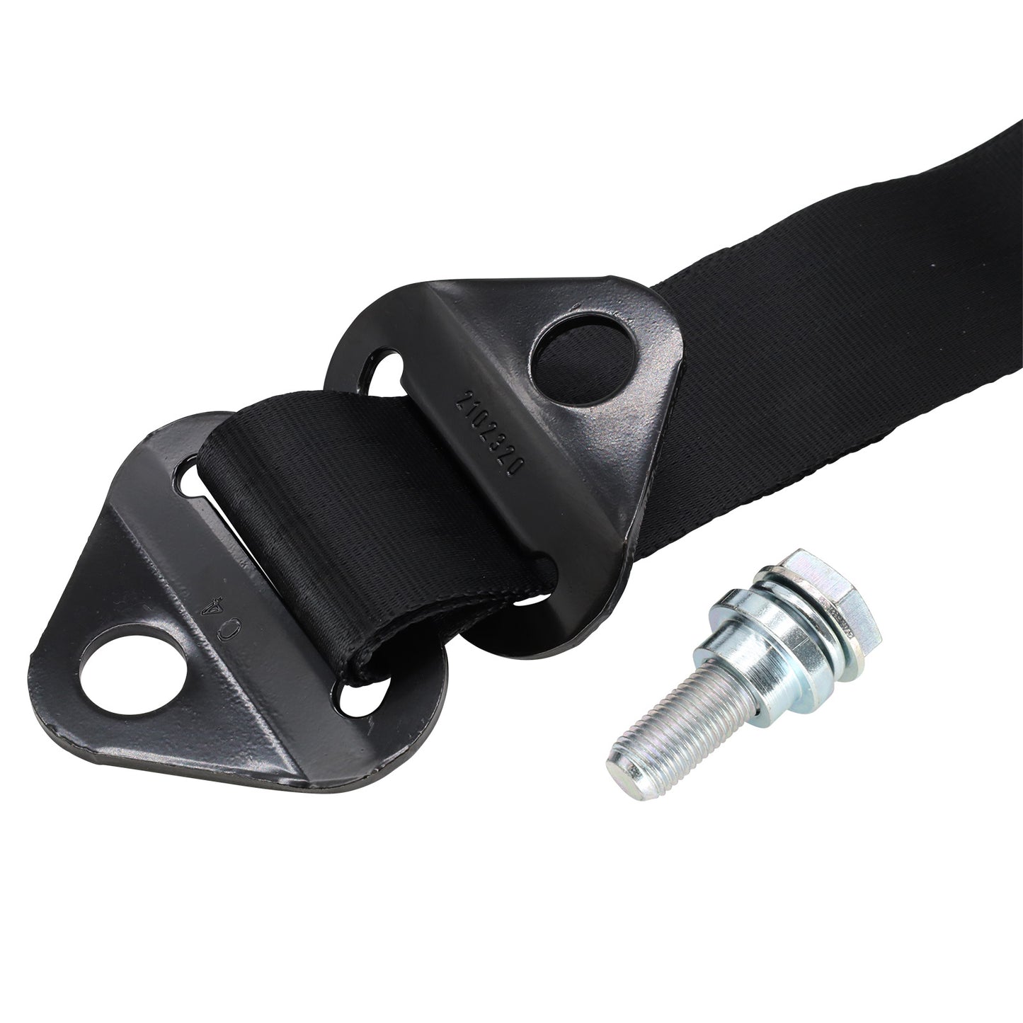 Toyota 80 Series seat belt buckle black