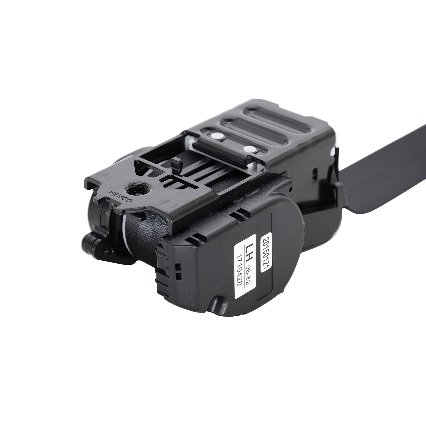 Left Front Seat Belt for Holden VR–VS Commodore in black.