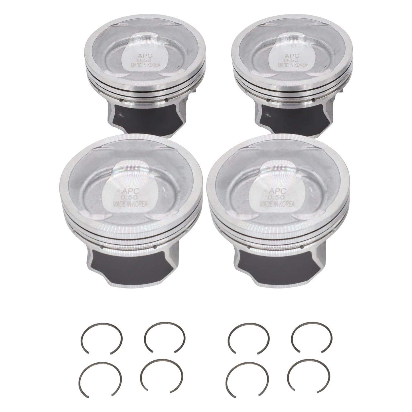 OEM Piston & Pin Kit for Hyundai Kia G4KJ 2.4L – 23410-2G500 (.50mm Oversize)