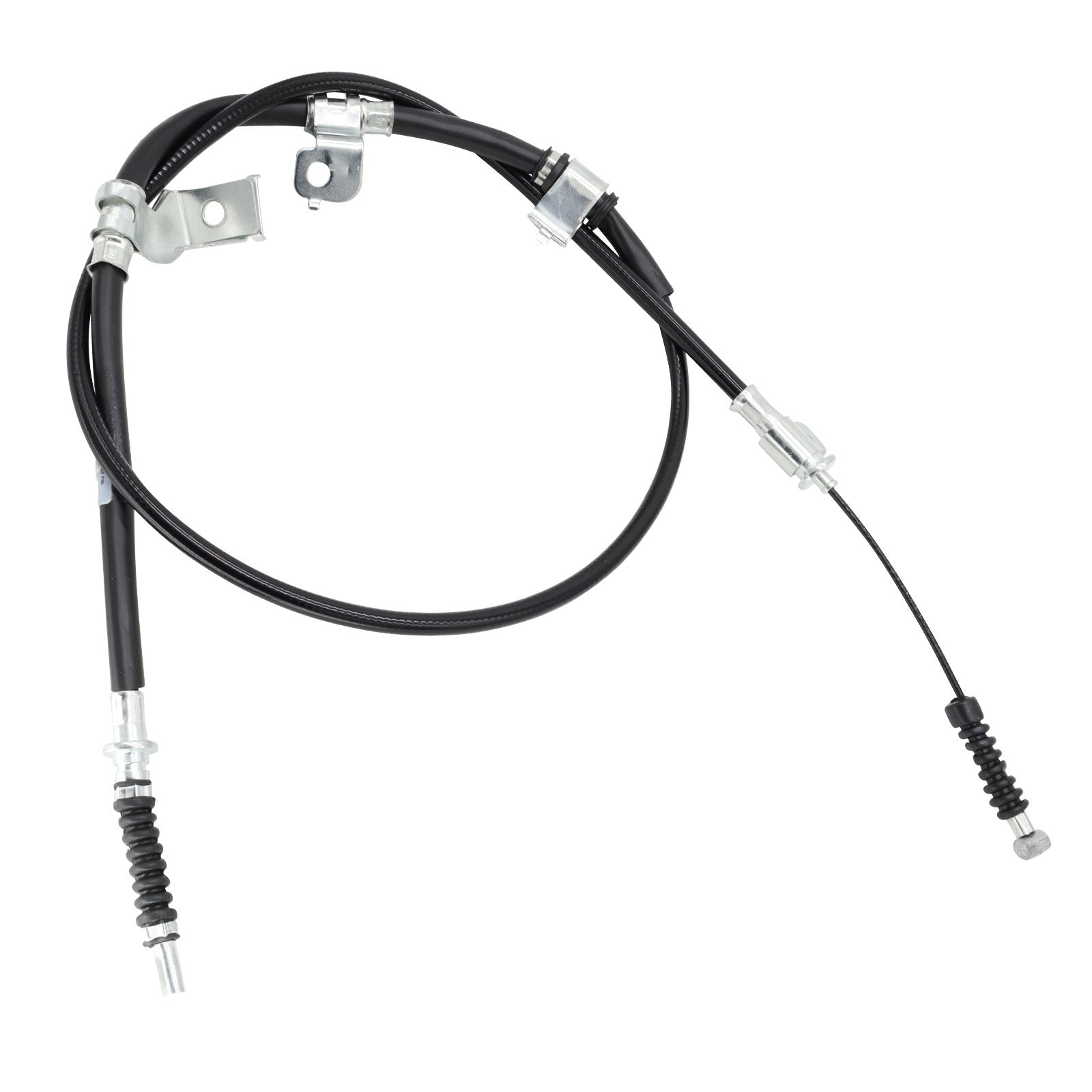 Right-hand handbrake cable for Hyundai iLoad van.