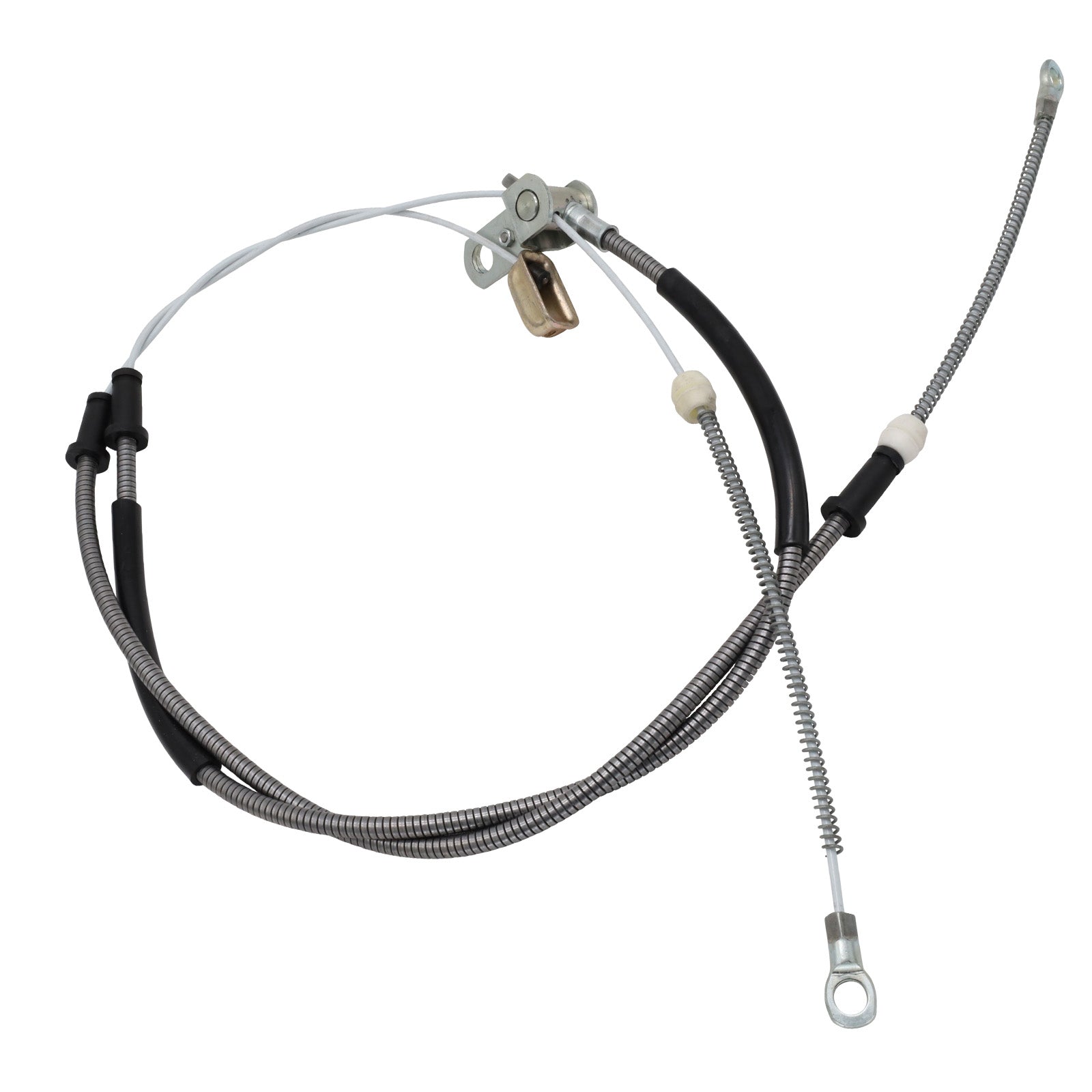 Rear handbrake cable for Ford Falcon EF Sedan with bucket seats.